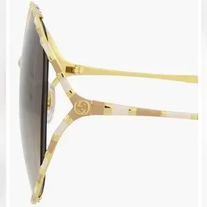 Gucci | Accessories | Gucci Round Bamboo Womens Sunglasses  display picture 2